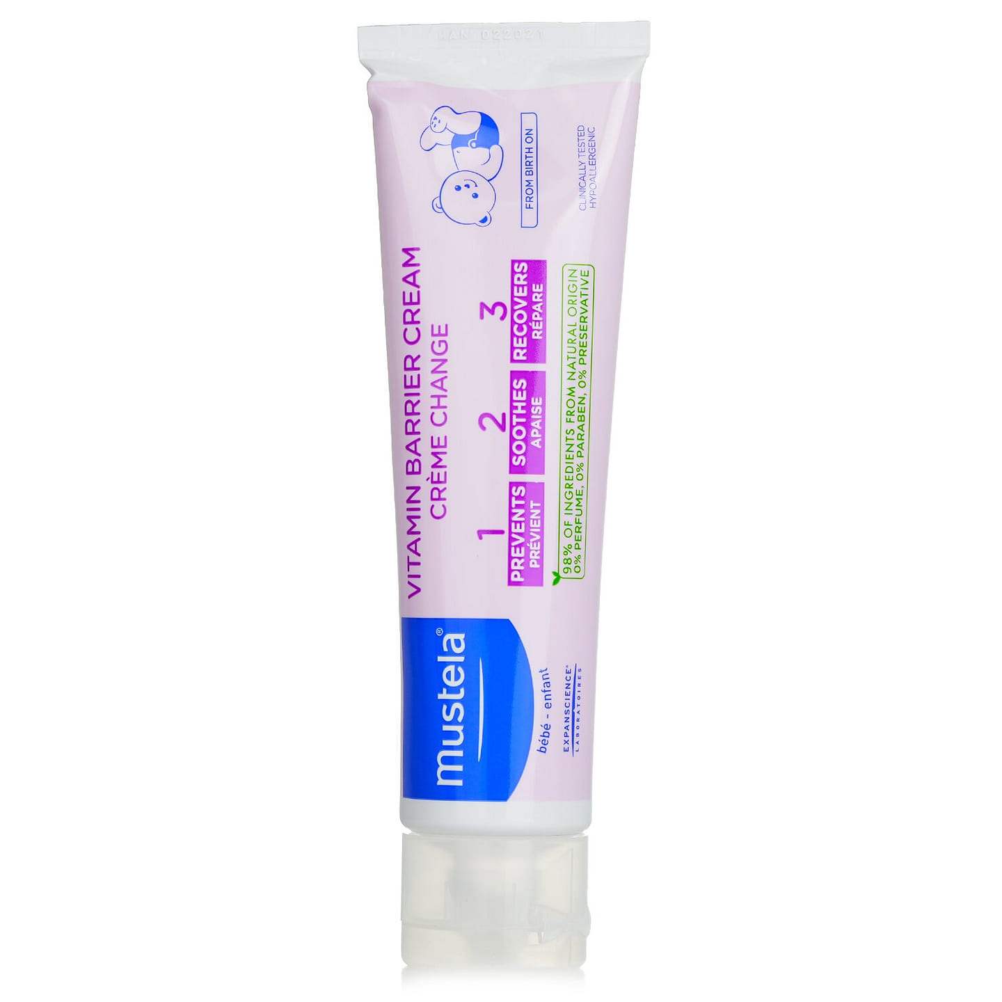 Mustela Beibei hip protection cream 100ml/3.88oz 100 ml