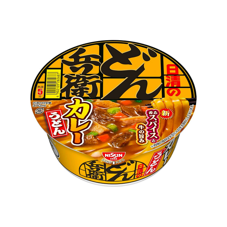 NISSIN DONBEI 咖喱牛肉乌冬面 87g
