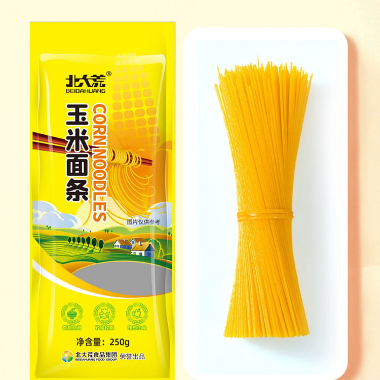 北大荒 玉米面条 250g 250 克
