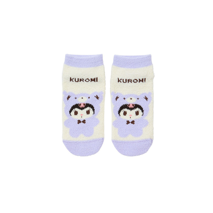 Japan Sanrio Kuromi Fluffy Socks
