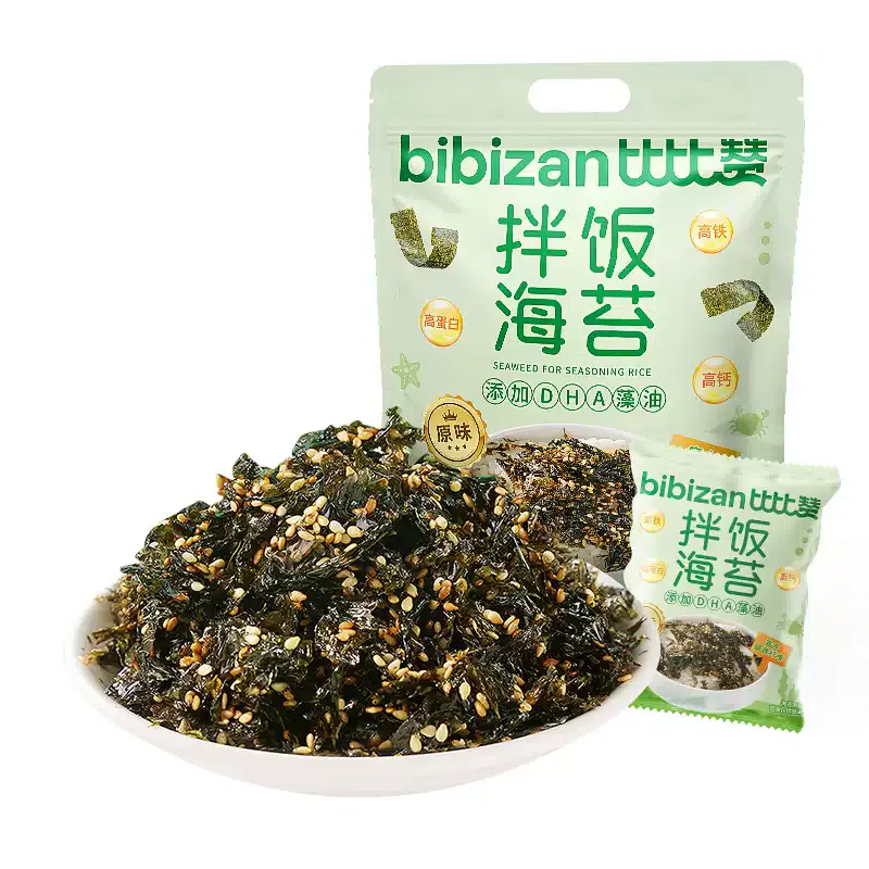 1 pack of sesame mixed rice with crushed seaweed 128 g