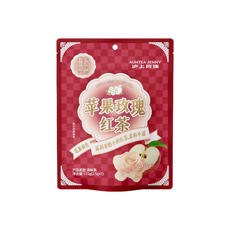 沪上阿姨花果茶苹果玫瑰红茶17.5g*1袋 17.5 克