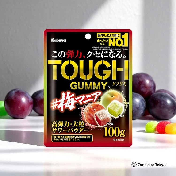 Kabaya Tuff 梅子味软糖 100克