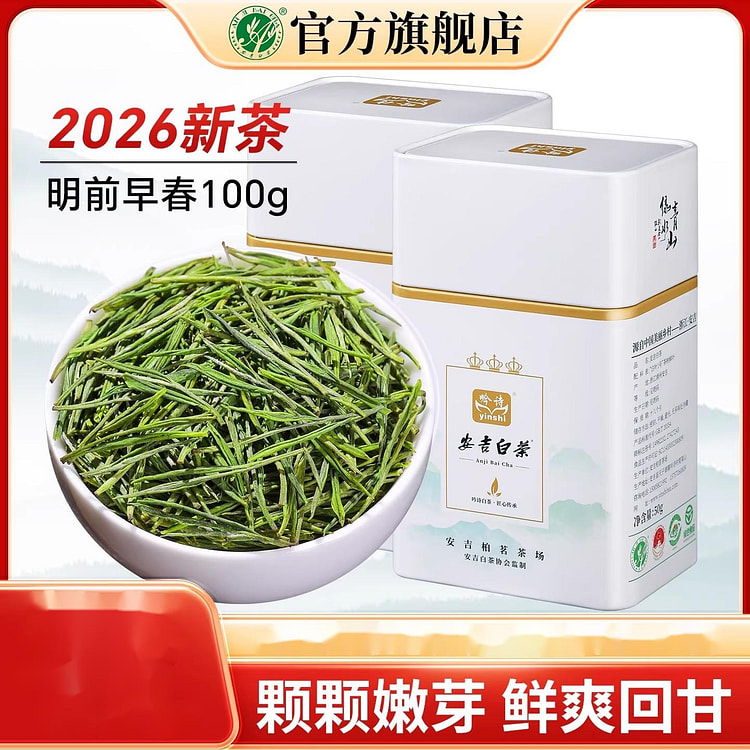 2026 Authentic Anji White Tea 100g 100 g