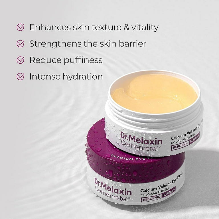 Dr.Melaxin Cemenrete Calcium Volume Eye Patch 60ea 1 each