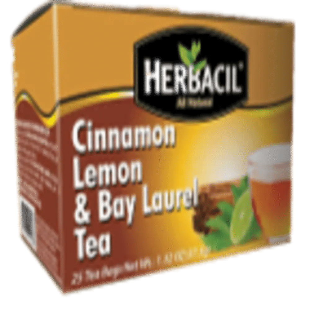 Herbacil Cinamon Lemon & Laurel Tea 25 ct – Case – 6 Units 1 each