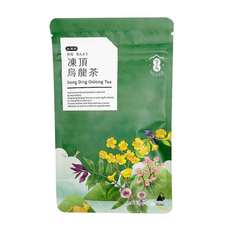 台湾【百二岁】岛屿茶鸣-冻顶乌龙茶 2g*6包 1 份