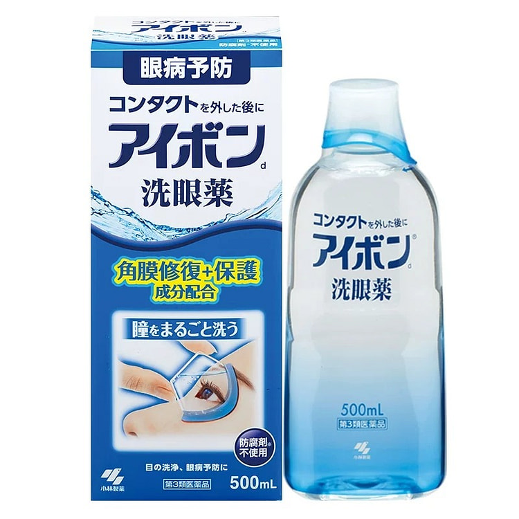 小林制药洗眼液眼睛缓解干涩滴眼液 低刺激500ml 1 份