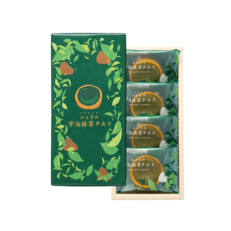 Hiyoko Matcha Cakes 4pcs 1 box