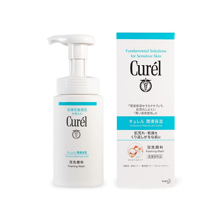Curel Facial Foam Cleanser 150 ml