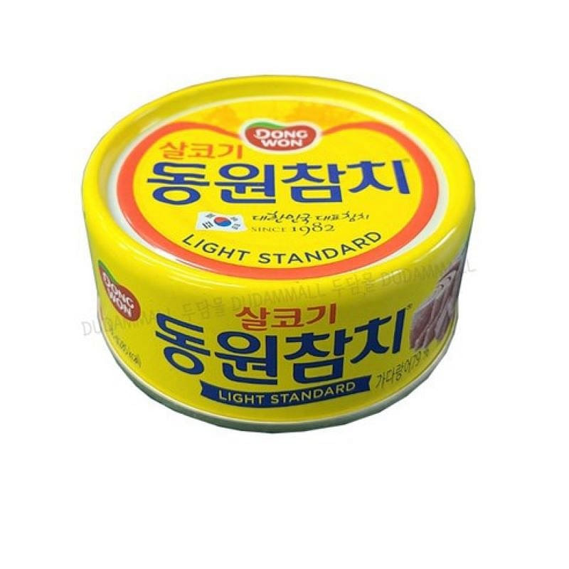 Dongwon Lean Meat Light Standard Canned Tuna, (135g, 1 piece) 1 ส่วน