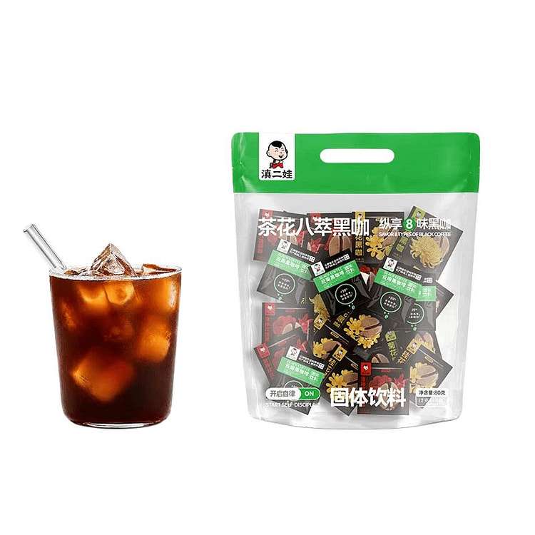 Dian Erwa Camellia Eight Extracts Black Coffee*80g 80 g