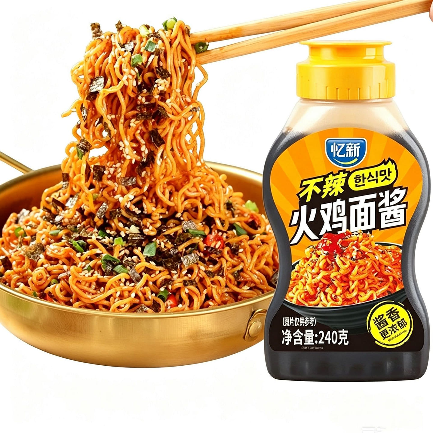 Turkey noodle sauce, non-spicy, Korean-style speci 240 g
