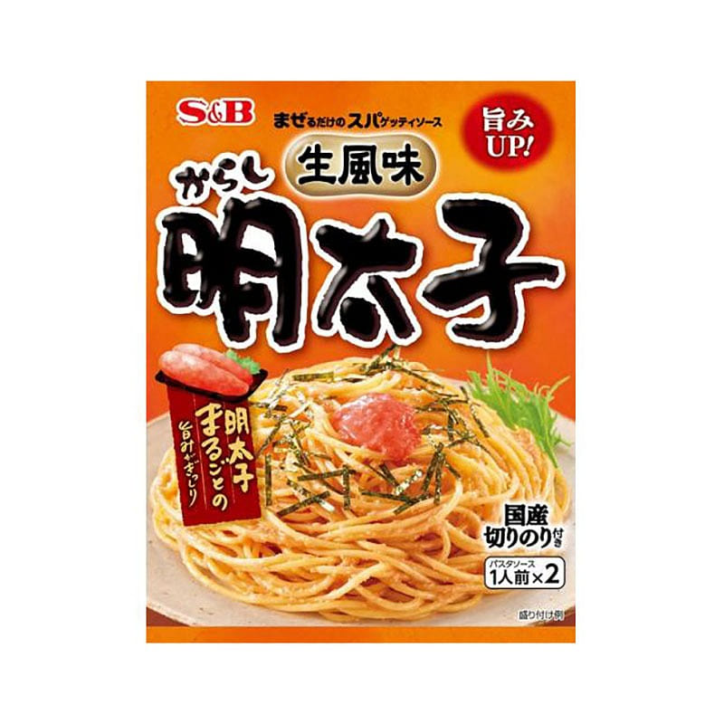 エスビー 生風味スパゲッティソース からし明太子 1 個