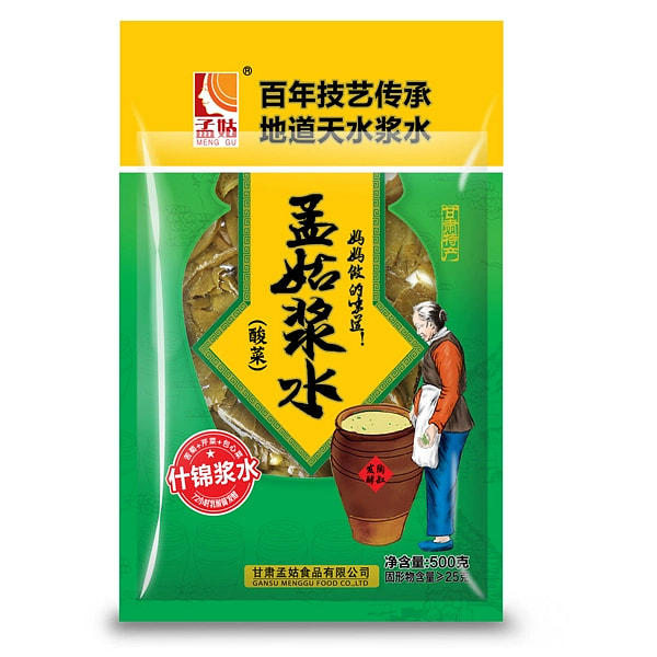 孟姑什锦浆水500g*1袋引子芹菜苦苣浆水