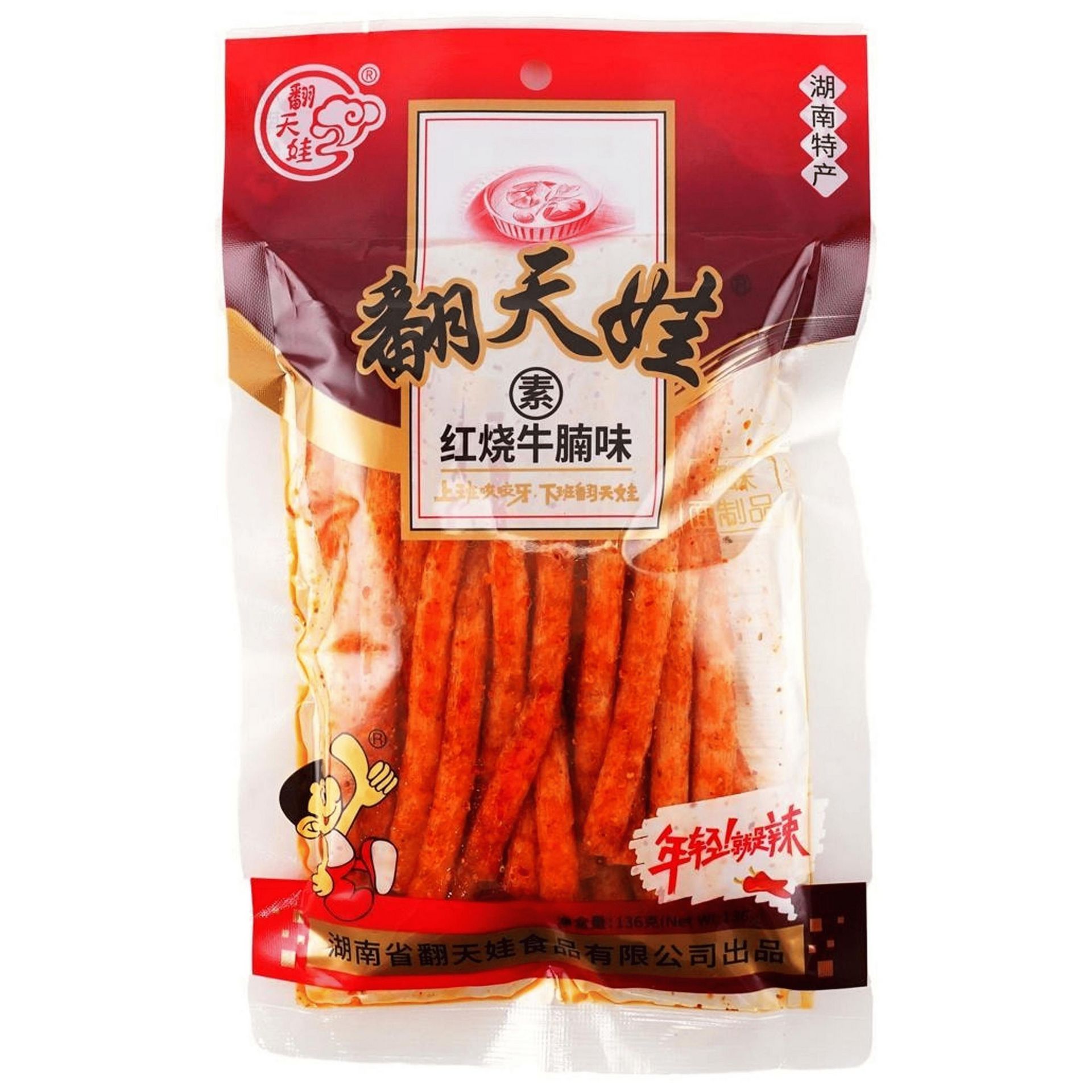 Fan Tian Wa Braised Beef Latiao Tofu Sticks 136 g 1 each