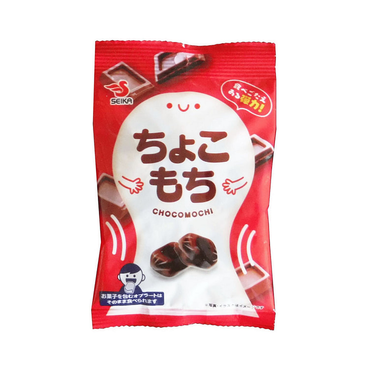 Daifuku Mochi Rice Cake Chocolate Candy SEIKA 35g 1 each