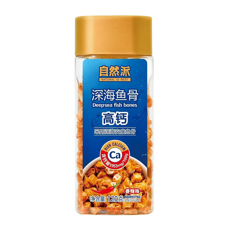 自然派深海鱼骨120g*1罐 120 克