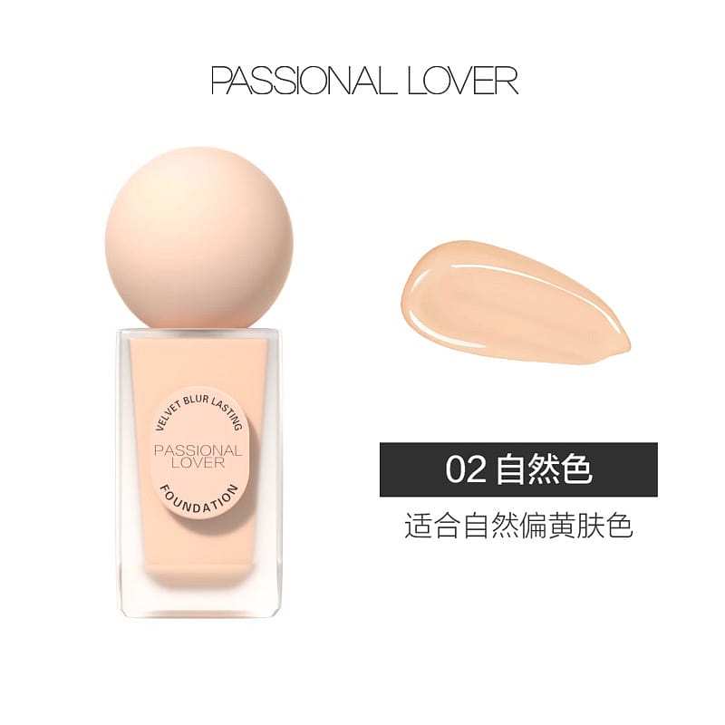 Passional Lover Lasting Series- Velvet Blur Lasting Foundation #02 For Oily Skin 30 ml