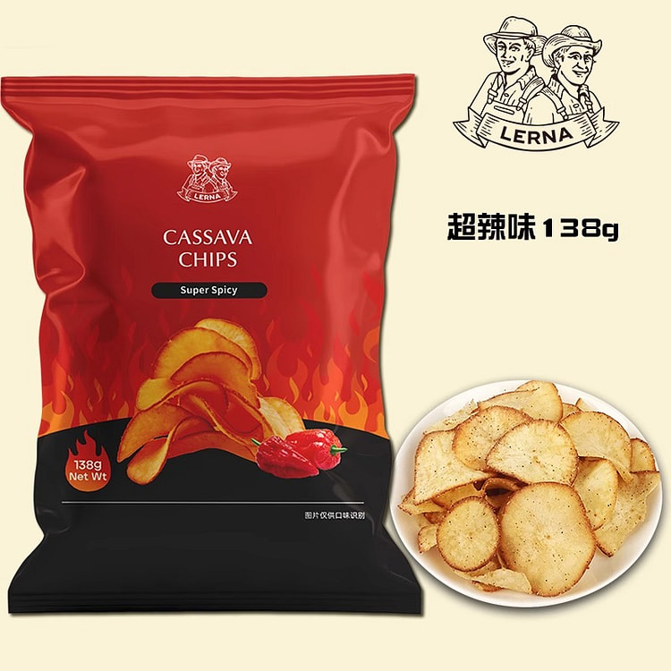 Super spicy cassava chips 138g*1 bag
