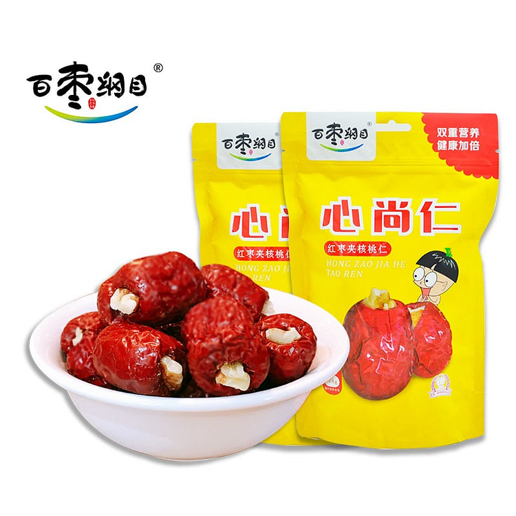 心尚仁 红枣夹核桃仁128g