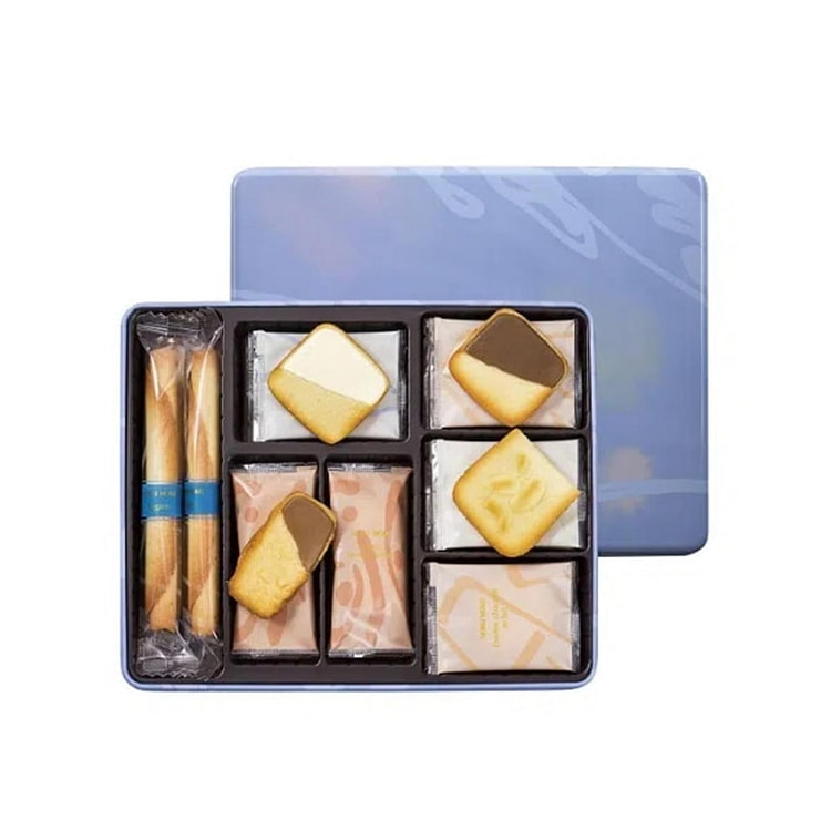 Egg Roll Biscuit Gift Box Set, 5 types, 27 pieces included.