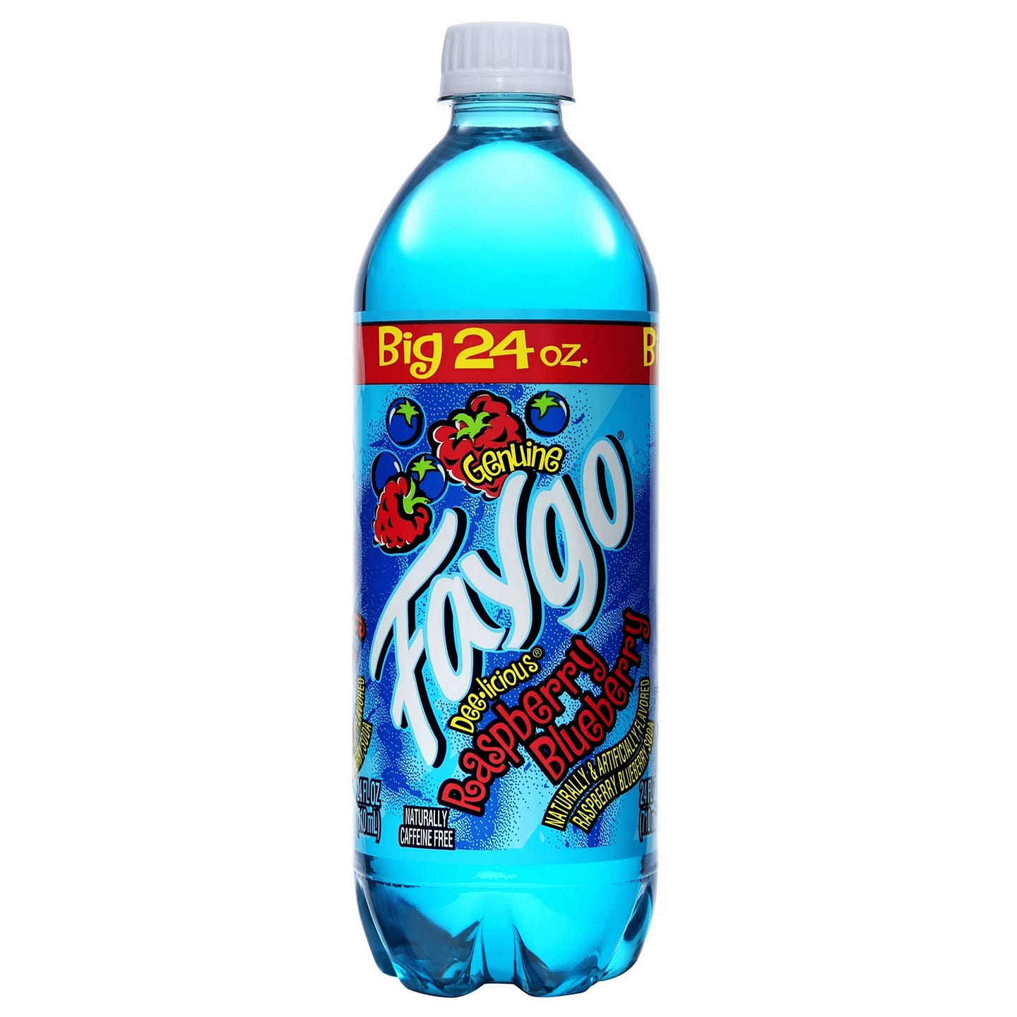 Faygo Raspberry Blueberry 24 oz 1 each