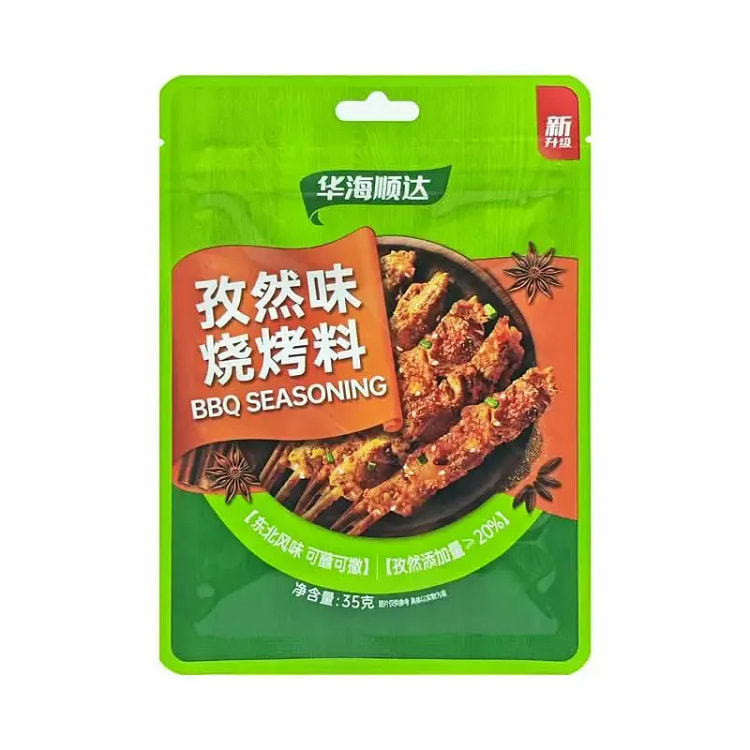 华海顺达烧烤料袋装蘸料干料烧烤味35g 35 克