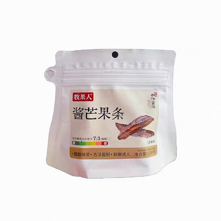 牧果人九制酱芒果条100g 100 克