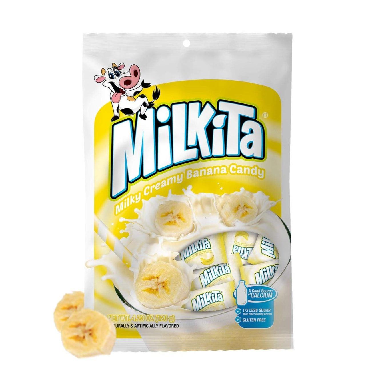 Kẹo Chuối Milkita 4.23oz 1 phần
