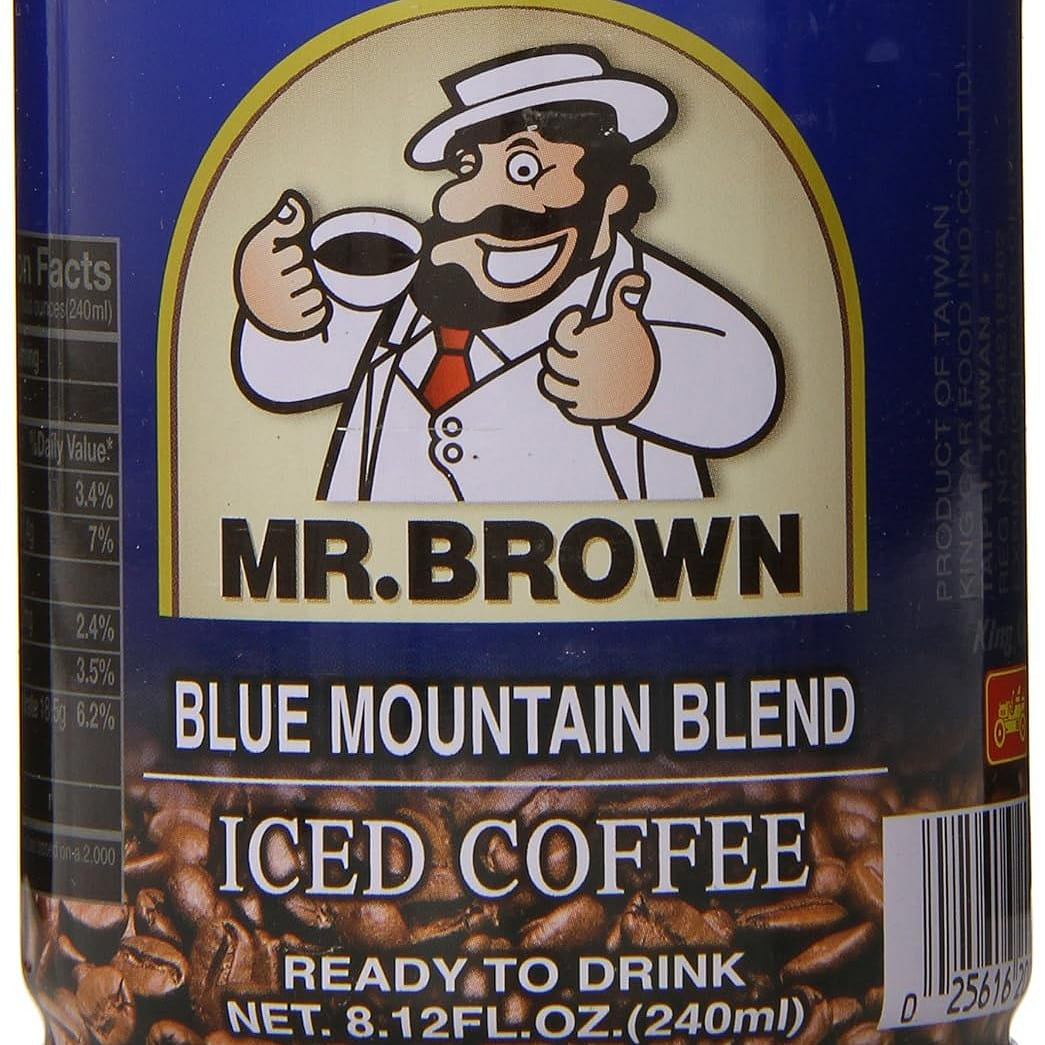 Mr. Brown Blue Mountain Coffee, 8.12 Oz (24 PACK) 240 ml