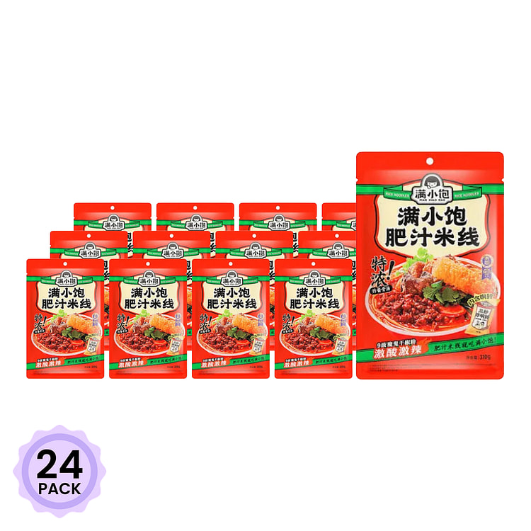 Manxiaobao Fatty Broth Rice Noodles 310 g*24 pack