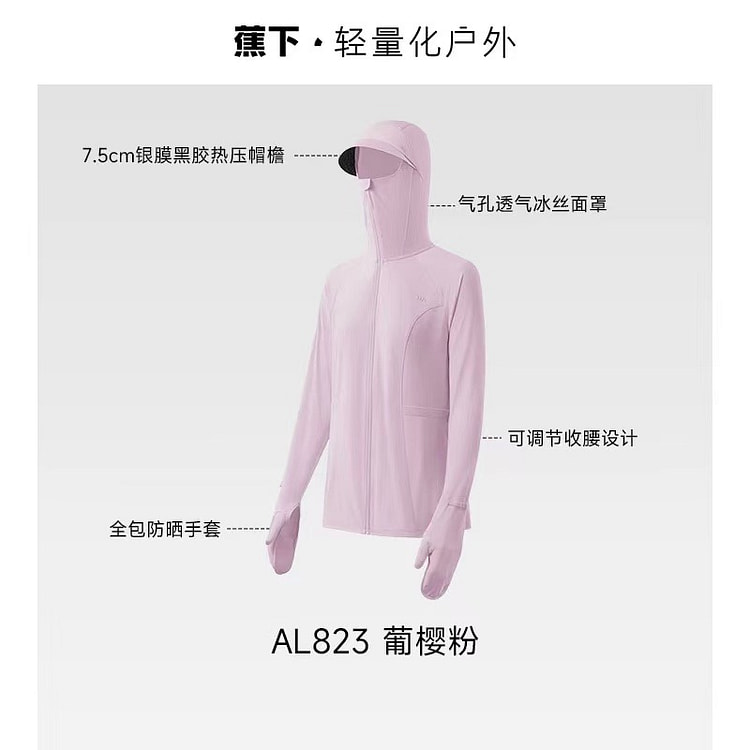 Beneunder Protection Sunscreen Clothing Pink M