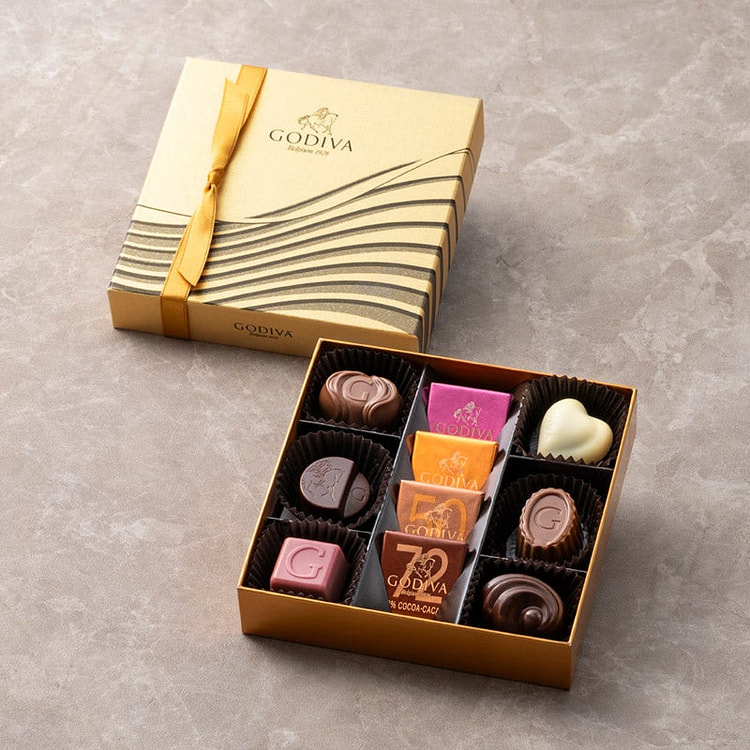 Godiva 黄金之心系列巧克力礼盒 10粒