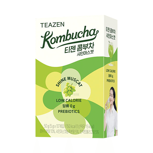 Kombucha Tea Beverage Mix 10 Sticks Shine Muscat 1 개