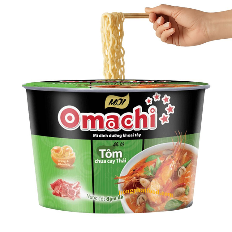 Omachi 辣味泡面 浓辣款 3.04oz