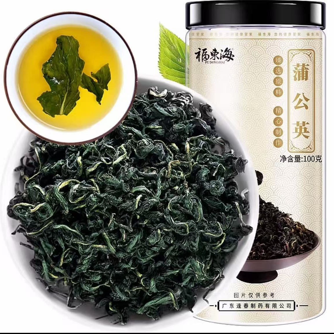 Fudonghai Dandelion Leaf Tea 100 grams of heat-cle 100 g