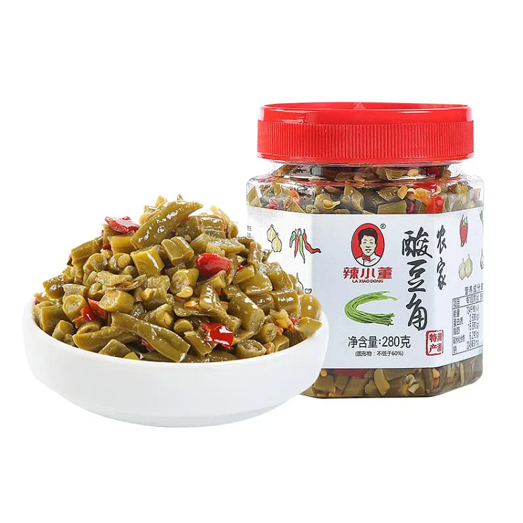 辣小董  香辣酸豆角 280g 280 克