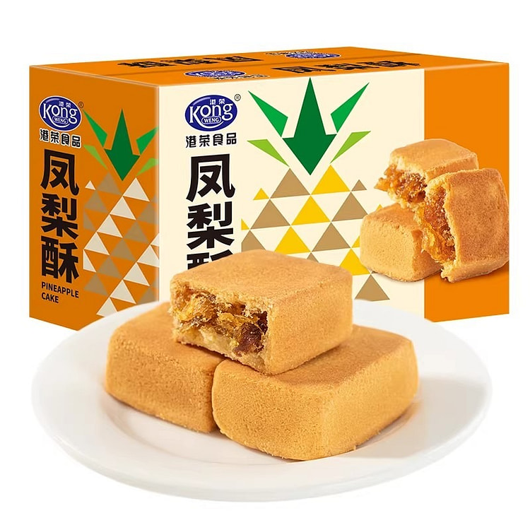 港荣凤梨酥代餐糕点下午茶休闲小吃中式零食速食 360 克