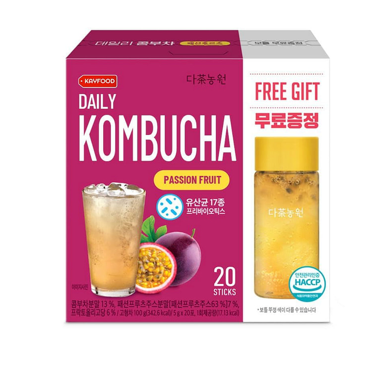 Daily Kombucha 百香果韩国茶粉 20