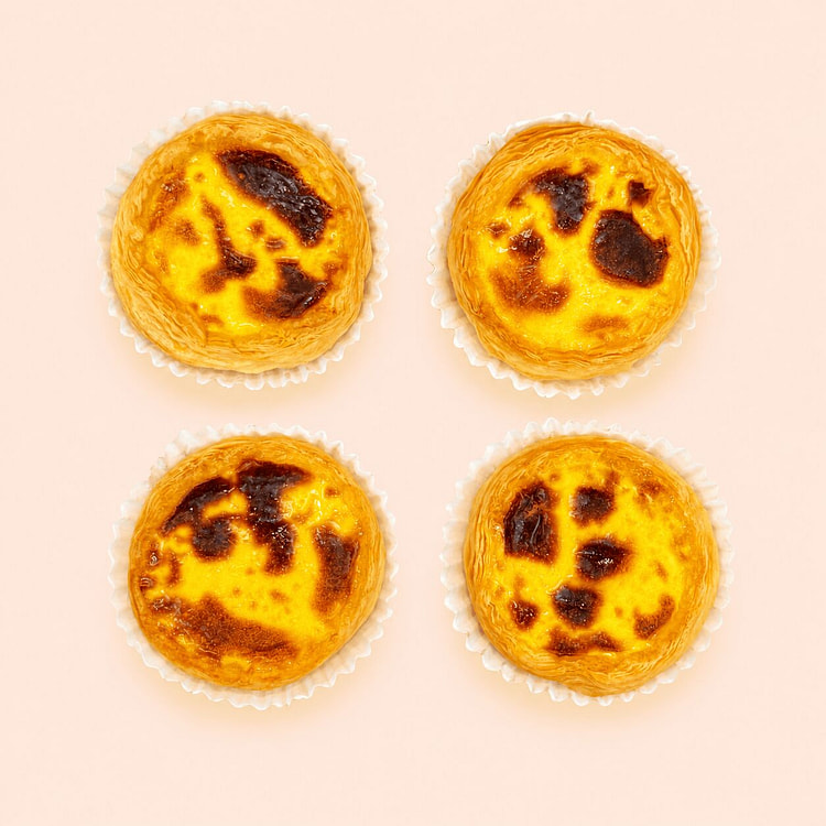 Portuguese Egg Tart 4pcs 1 each