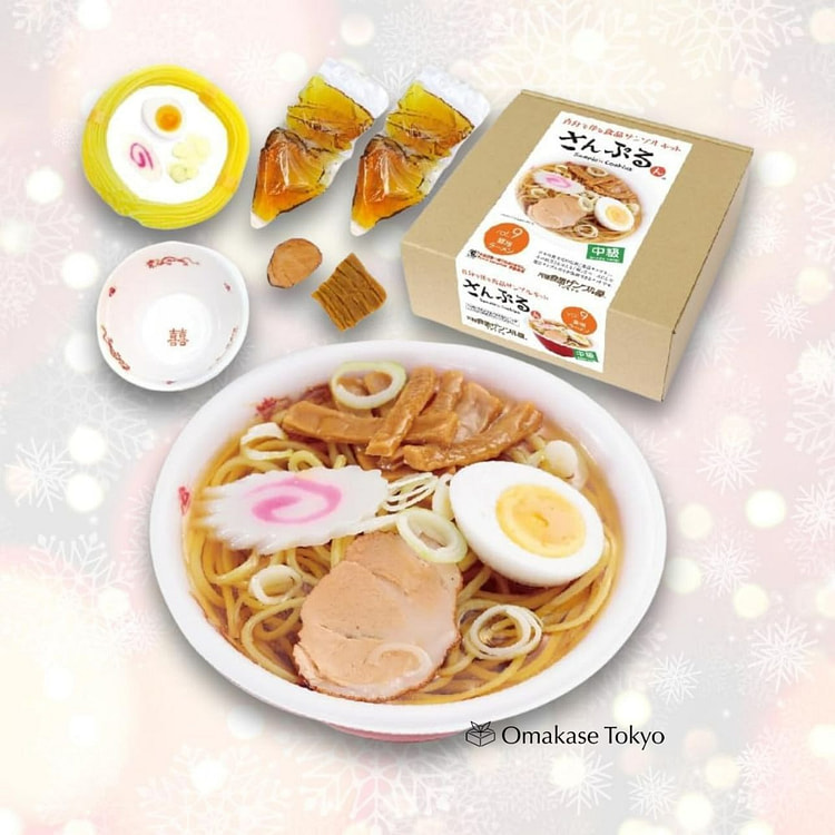 DIY酱油拉面食品样品套件