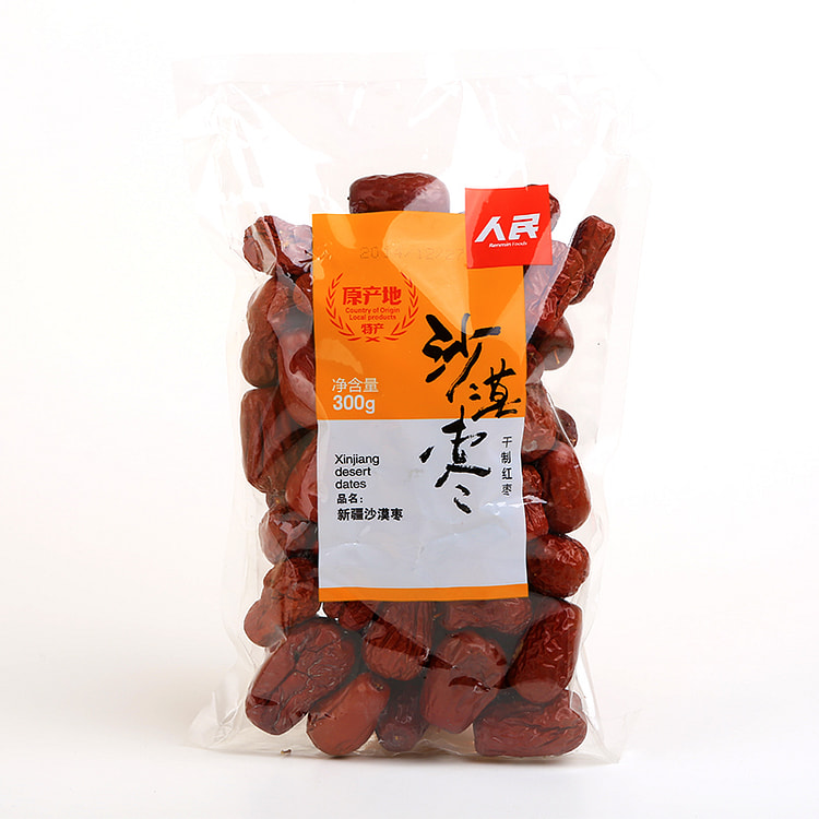 人民食品 新疆和田沙漠枣300g*1袋