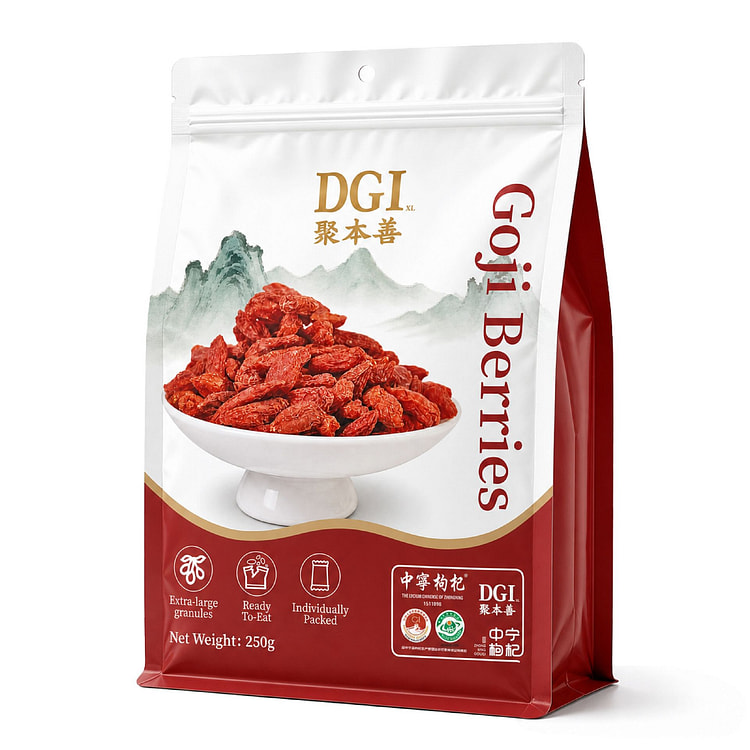 DGI Ningxia Natural Goji Berries, 250g 250 g