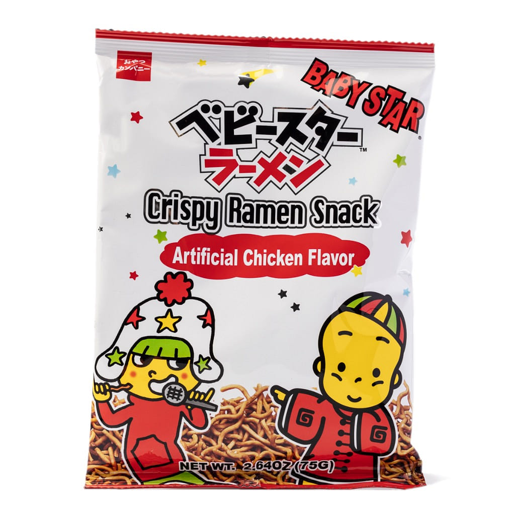 Baby Star Crispy Ramen Snack Chicken Flavor 75 g*15 pack