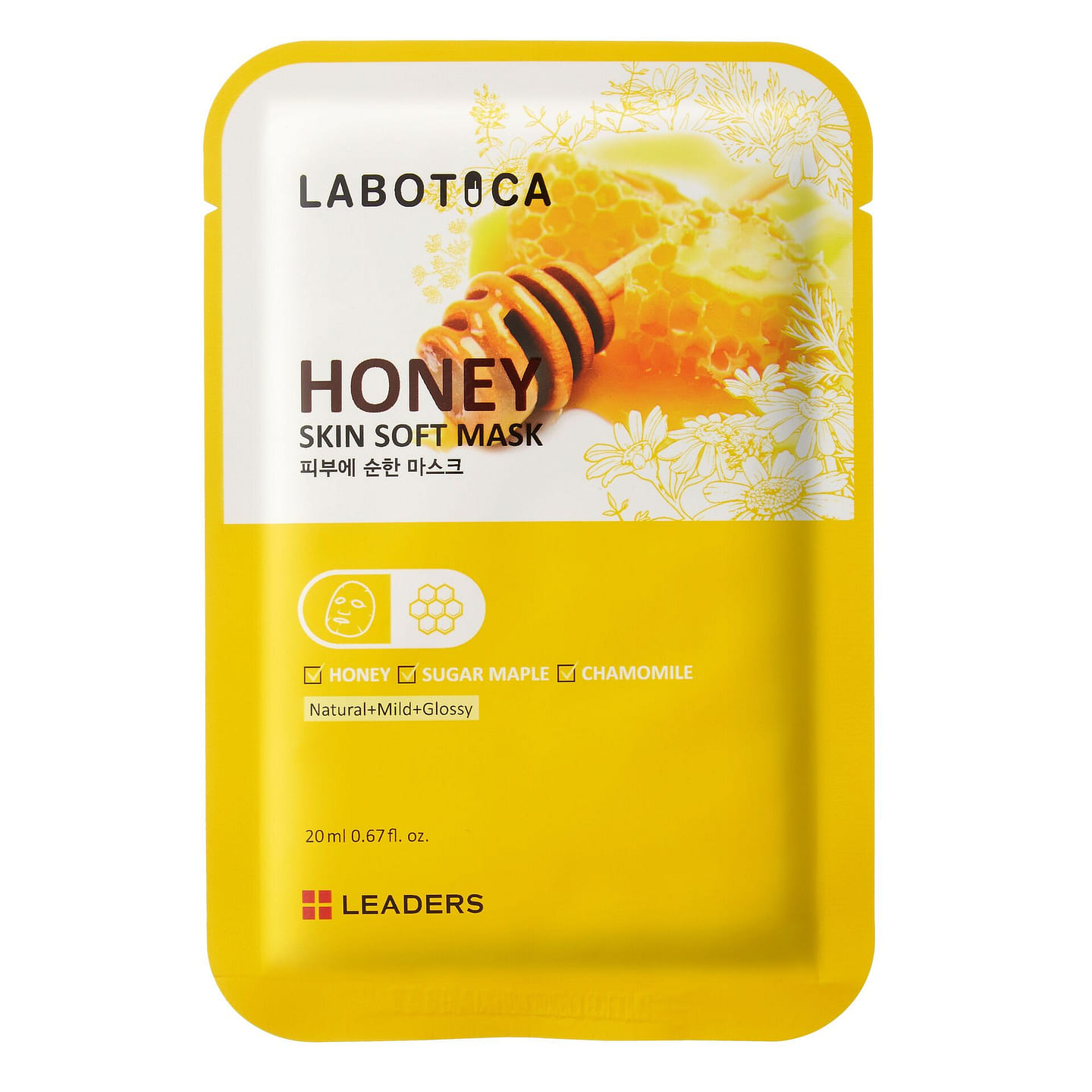 Labotica Honey Skin Soft Mask 10 Sheet Masks 20 ml(ミリリットル)