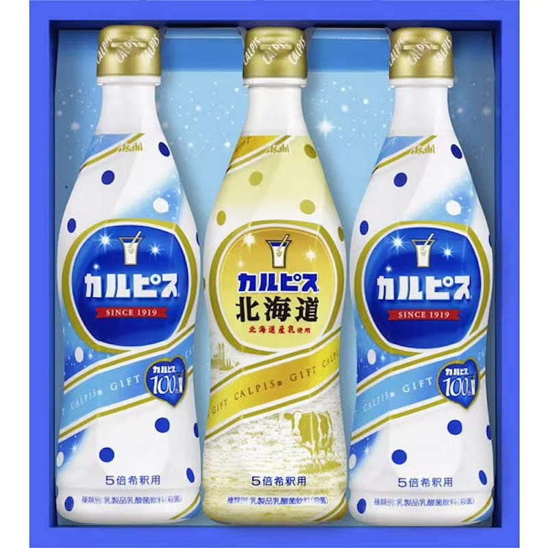 CALPIS Asahi Soft Drinks Calpis Gift Set of 3 1 each