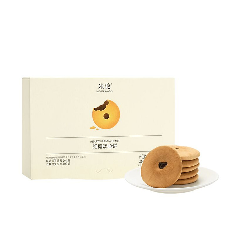 Mi Dian Warm Heart Cookies Brown Sugar Biscuits 160 g