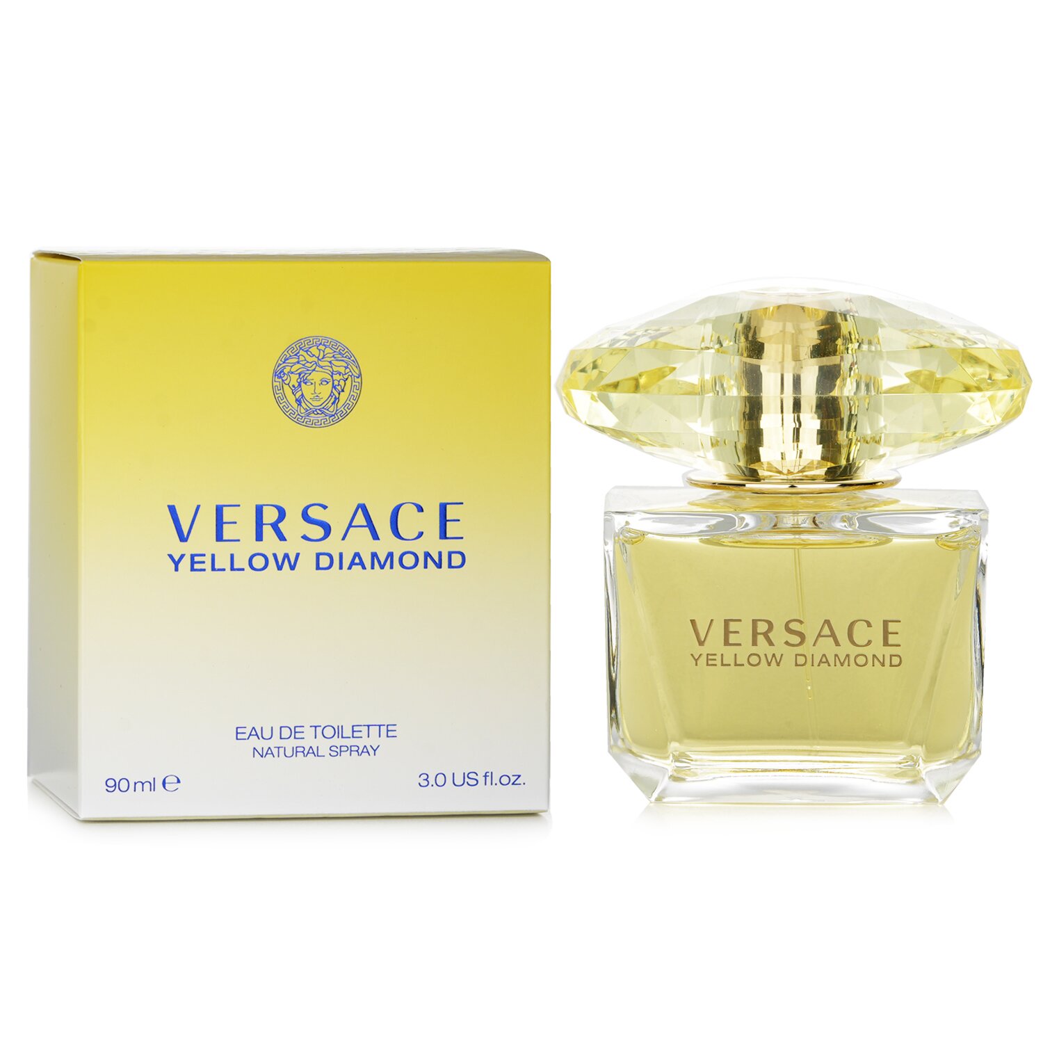 Versace 幻影金鑽石黃鑽黃鑽淡香水黃鑽淡香水90ml/3oz - Weee!