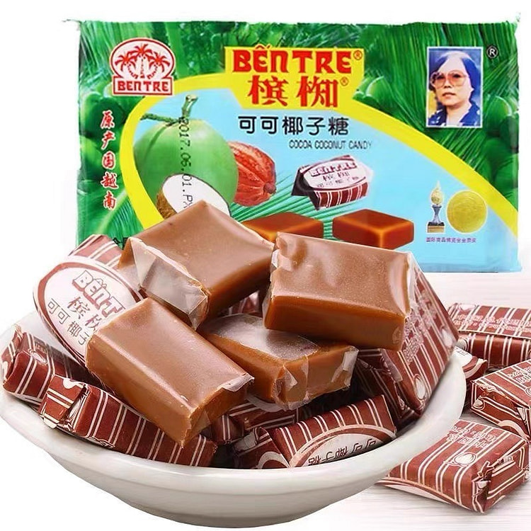 越南槟椥可可椰子糖1袋   特浓新年糖怀旧糖果零食 150 克